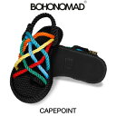 ボホノマド BOHONOMAD サンダル メンズ レディース 歩きやすい おしゃれ ブランド CAPEPOINT BLACK