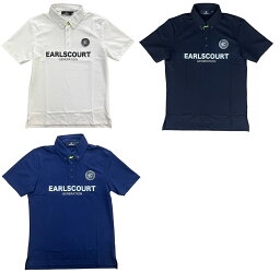 EARLSCOURT アールズコート ゴルフウェア ポロシャツ LOGO BADGE メンズ かっこいい EC-G028 お取り寄せ商品
