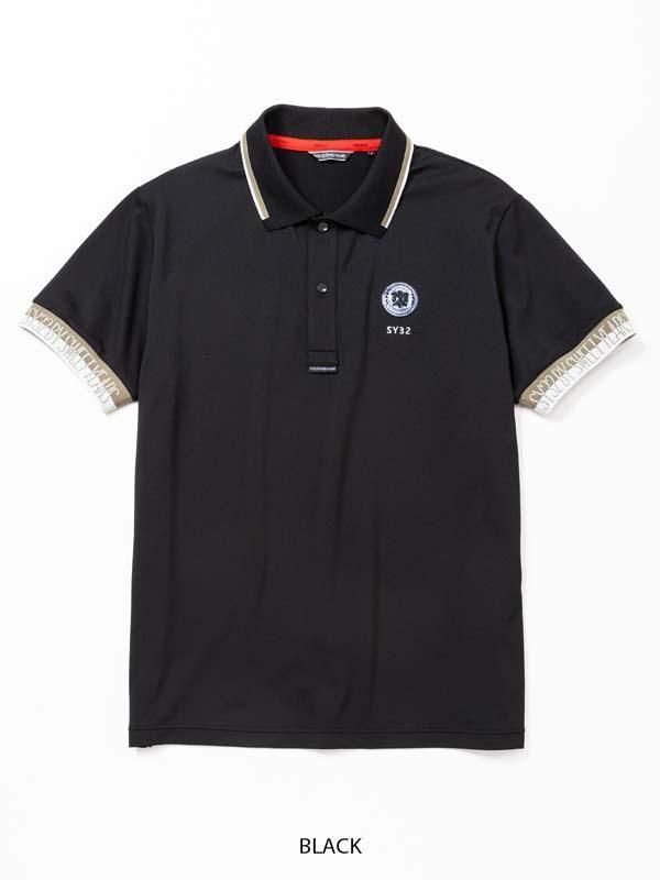 SY32 by SWEET YEARS ゴルフ ポロシャツ メンズ おしゃれ かっこいい ブランド SYG-25S039【お取り寄せ】