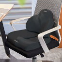 シートクッション 2点セット 座布団 腰クッション低反発クッション ファッション車腰まくらランバーサポート アップグレード ハイエンド 人間工学 腰サポート腰痛...