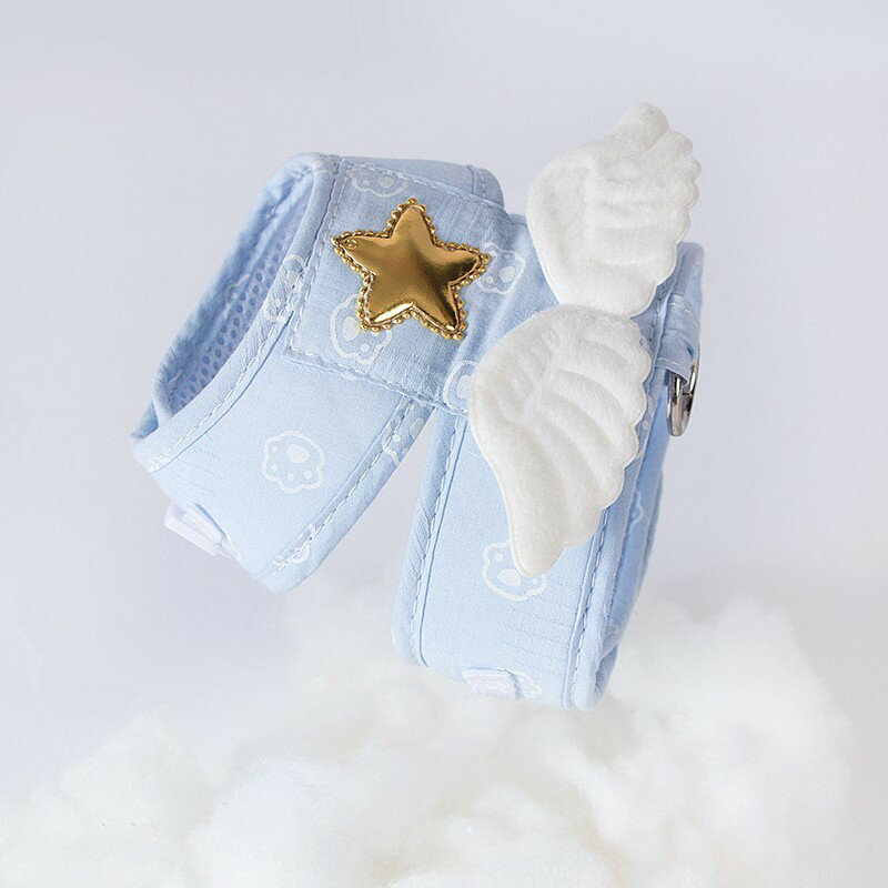 猫 ハーネス 大型猫用ハーネス 大型猫 猫ハーネス かわいい おしゃれ 簡単装着 抜けない 軽い 猫用 キ..