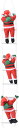 クリスマス 飾り はしご サンタさん 3人 25cm クリスマスツリー 飾り ドア オーナメント クリスマスプレゼント christmas decoration