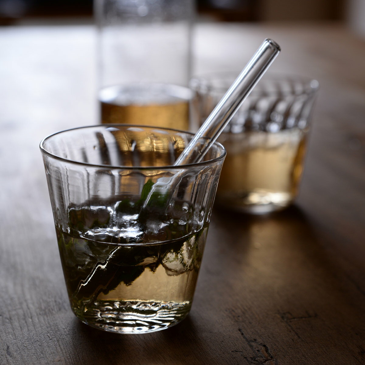 【個体で選べる】 境田亜希 はなかげ グラス 80mm 透明