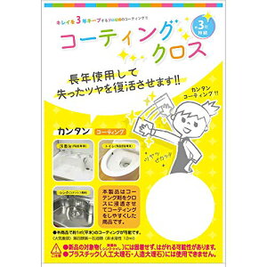 和気産業 3年美キープ コーティングクロス お掃除後専用 12ml CTG010