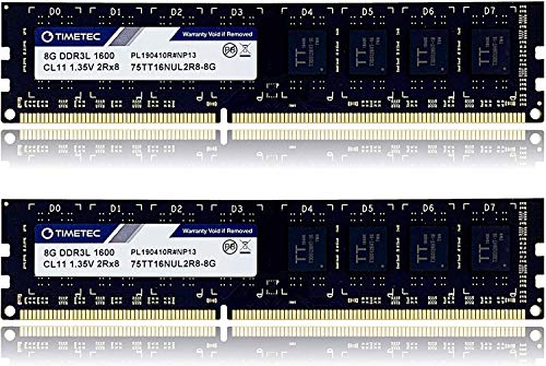 サイズ：16 GB キット (2x8GB) Timetec Hynix IC デスクトップPC用メモリ DDR3L 1600 MHz PC3L 12800 240 Pin UDIMM (16 GB キット (2x8GB))