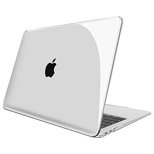 色：クリア Fintie MacBook Air 13 ケース 保護ケース 2018 2019 2020 発売 13インチ PC 薄型 軽量 耐衝撃性 傷防止 排熱口設計 透明 おしゃれ (モデル番号A2179 / A1932 / A2337 (M1)) （クリア）