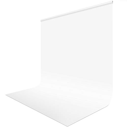 色：背景布 白（2×3m） FotoFoto 白布 背景布 2m x 3m 撮影用 背景 白 厚地 不透明 白い布 シワが出来やすくない バックグラウンド 反射面と無反射面があり バックペーパー 無地 背景シート ポリ