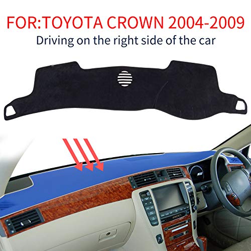 ダッシュマットに適用TOYOTA カーアクセサリー トヨタクラウン CROWN 12代目 18系 180系対応 2004-2008ダッシュボード カバー インテリア フロアマット車の日焼け止め …