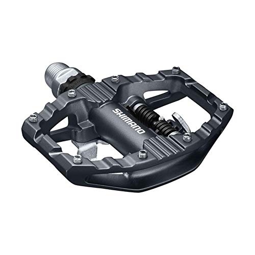 シマノ(SHIMANO) SPDペダル PD-EH500 片面SPD/片面フラット SMSH56クリート付属 ブラック EPDEH500