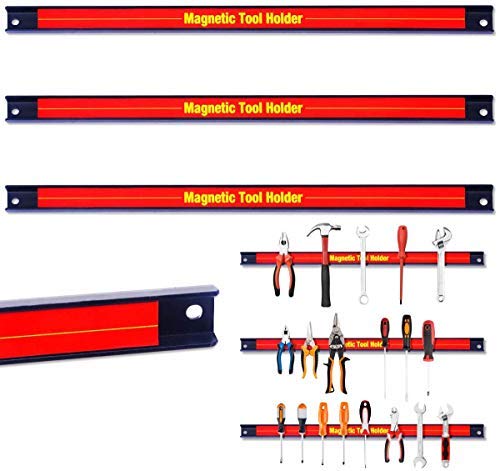 uyoyous 強力型マグネットツールホルダー 3個セット ツール 整頓 工具 壁掛け マグネット工具ホルダー 整理整頓 Mサイズ 収納 レンチ ペンチ 磁気吸着