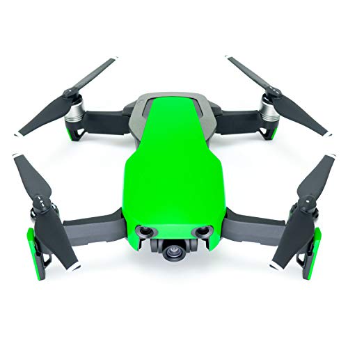 色：ネオングリーン WRAPGRADE POLY for DJI Mavic Air スキン シール ユニットA (ネオングリーン)