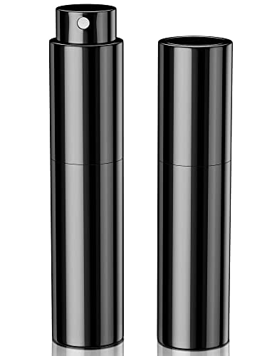 色：ブラックBlack 2023新版 アトマイザー 香水 携帯便利 旅行 詰め替え ボトル 5ml 香水スプレー 高速補充 底部チャージ パフューム Atomizer プッシュ式 ブラックBlack 