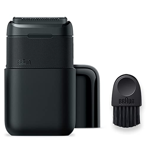 ブラウン モバイル シェーバー ブラウン ミニ Braun mini M-1013 ブラック 電気, 電動, 髭剃り,小型, 携帯/旅行用