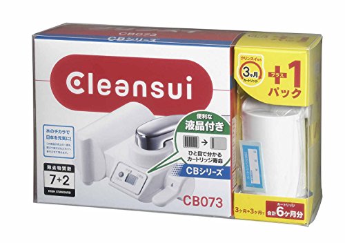 三菱ケミカル クリンスイ 蛇口直結型 浄水器 CB073 カートリッジプラス1セット