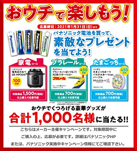 サイズ：6本 パナソニック エボルタ 単1形アルカリ乾電池 6本パック LR20EJ/6SW