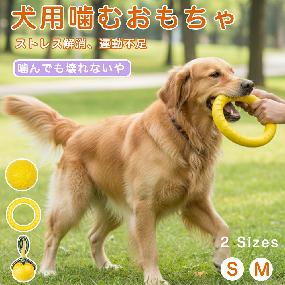 Rakuten - ★最大15%オフクーポン★犬用おもちゃ 破壊に強い EVAリング ボール 丈夫 軽量 歯磨き 運動 ストレス発散 水に浮く ペット玩具 壊れない 破壊に強い 破壊王 EVA 噛むおもちゃ ボール ドーナツリング ペット玩具 犬用玩具 中型犬 大型犬 小型犬 ストレス解消