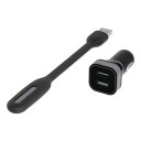 アークス(axs) X-173 LEDフレキライト+USB2ポートチャージャー ブラック【送料無料】