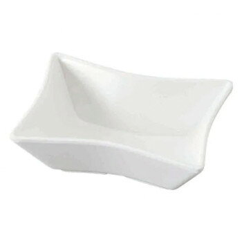 福井クラフト　メラミン97ツノ長角小鉢　白グロス 75006440【送料無料】