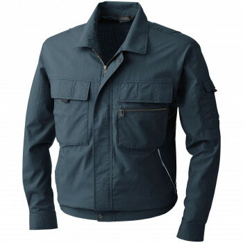 桑和 483 長袖ブルゾン 3Lサイズ ナイトネイビー(55)【送料無料】