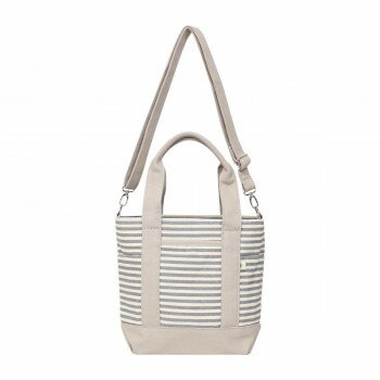 カラーキャンバス2WAYトート Sサイズ SFA-0117S グレー/ボーダー【送料無料】