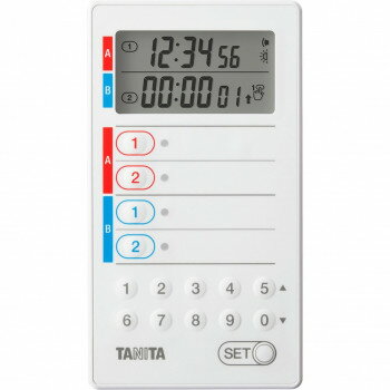TANITA タニタ 業務用デジタルタイマー ホワイト TD-427【送料無料】