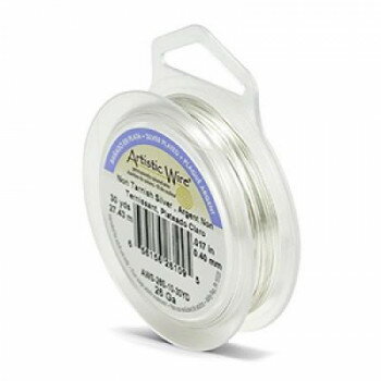 AW ワイヤー（オールドスプールス） ノンターニッシュシルバー26(0.4Φ) 26（0.4mm）約27.4m【送料無料】 メール便対応商品