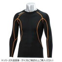 NANKAI テクノライダーHOTBRUSHED BACK ストレッチシャツ SDW-6106 L ブラック/オレンジ【送料無料】