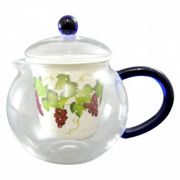 有田焼 セランドグラス おしゃれポット 500cc ぶどう FC-550B【送料無料】