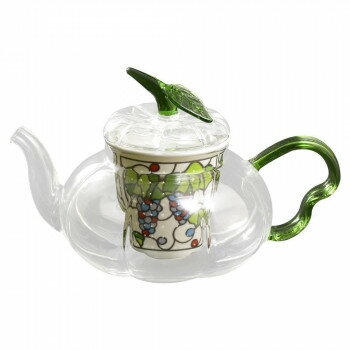 有田焼 セランドグラス パンプキンポットG 600cc ビートロ葡萄 PG-600【送料無料】