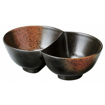 福井クラフト　255ツイン丼　焼きしめ 42012690【送料無料】