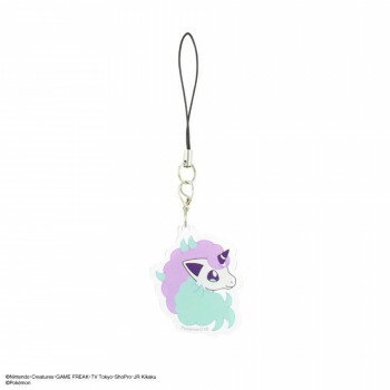 ポケットモンスター モバイルアクリルストラップ ポニータ ガラルのすがた POKE-923H【送料無料】 メール便対応商品