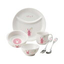 NIKKO(ニッコー) accototo(アッコトト) 子供食器 ウサギ にこにこセット 8200R-KS04CN【送料無料】