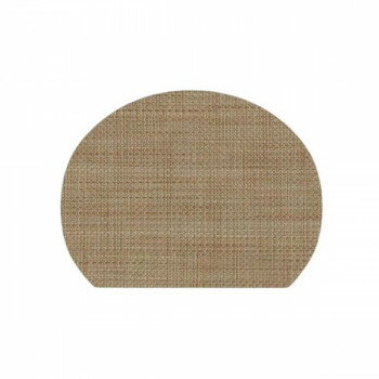 福井クラフト　尺3半月ストロング敷マットベージュ格子 50310220【送料無料】