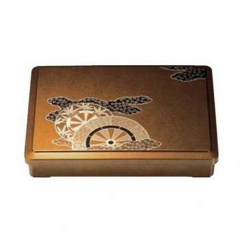 福井クラフト　DX9寸長手弁当御所車(親蓋) 24021004【送料無料】