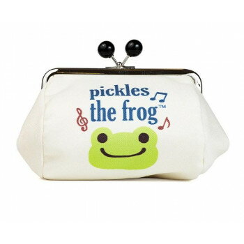 かえるのピクルス　ガマ口たわらポーチ　ミュージック　CKKP021-2【送料無料】