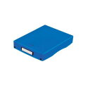 LIHIT LAB.(リヒトラブ) AQUA DROPs(アクアドロップス) デスクトレー A4 青 A-5040-8【送料無料】