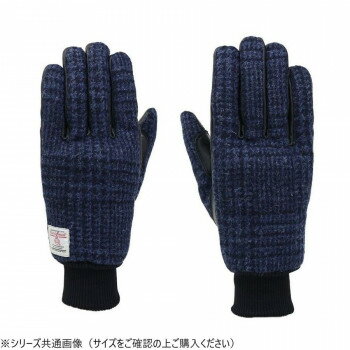 SDG-3350 ハリスツイードライディンググローブ ネイビー M SDG-3350-NV-M【送料無料】