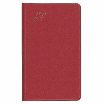 2026年 手帳 ダイアリー isshoni.ノートポケット デイリー RD E8755【送料無料】 メール便対応商品