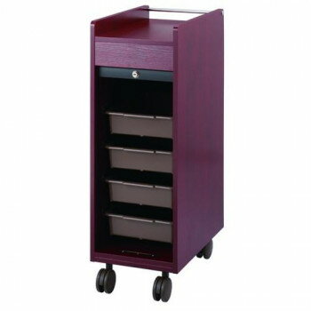 木製ワゴン ワームス シャッター付きワゴン C-345 ローズウッド 13452【送料無料】