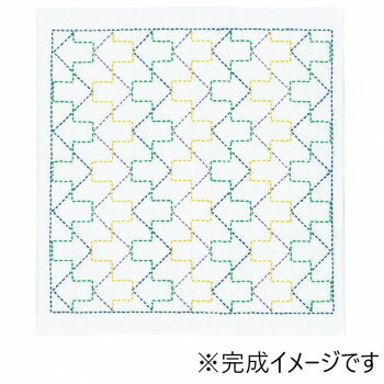 オリムパス 刺し子キット 花ふきん 矢印 SK-368【送料無料】