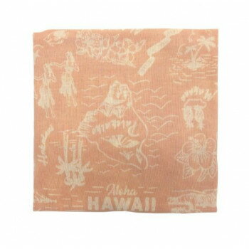 ウィンテージアロハ マルチカバー サーモンピンク IN056074【送料無料】 ウィンテージアロハ マルチカバー サーモンピンク IN056074【送料無料】