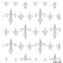シモジマ HEIKO(ヘイコー) 002303601 包装紙 半才 マドンナリリー 銀 100枚入【送料無料】