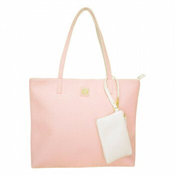 Sunny Side(サニーサイド)　ポーチ付バイカラートート　PK　TL-5296-31【送料無料】