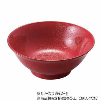（食洗機対応）7寸ラーメン鉢　総紅赤クリヤータタキ　40421840【送料無料】