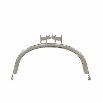 INAZUMA イナズマ 口金 板ネコ (約)横10×高さ6cm BK-1082S【送料無料】 メール便対応商品