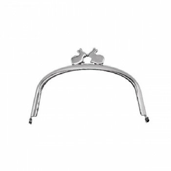 INAZUMA イナズマ 口金 板うさぎ (約)横12×高さ7.5cm BK-1389S【送料無料】 メール便対応商品