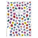 Sha-Nail Pro 写ネイル ネイルシール Ink Drop Flowers -Bright- ID-001【送料無料】 メール便対応商品