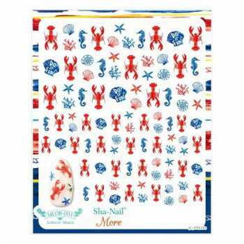 Sha-Nail More 写ネイル ネイルシール Lobster Mania/ロブスターマニア MLOB-001【送料無料】 メール便対応商品