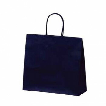 マットバッグ(M)手提袋 ネイビー 1065 10枚【送料無料】