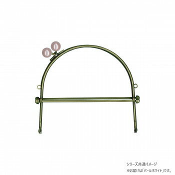 INAZUMA イナズマ パール玉付がま口ベンリー アンティークゴールド 横幅約16cm 200 パールホワイト BK-10781AG【送料無料】 メール便対応商品